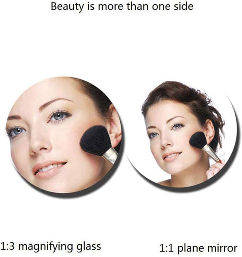 FUDGIO 3X Magnifying Vanity Mirror with Swivel for Shaving Makeup