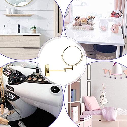 Durable Wall-Mounted Makeup Mirror