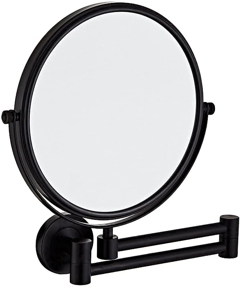 LCARY Wall-Mounted Makeup Mirror with 10X Magnification