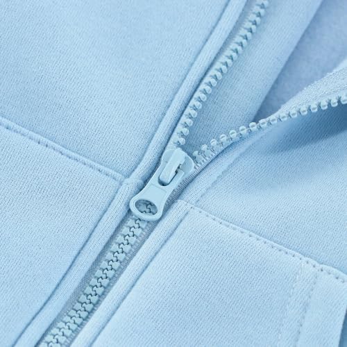 Toddler Zip-Up Hooded Sweatshirt for Boys Girls 12M-10 Years