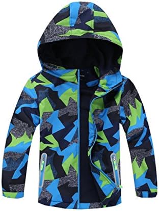 M2C Boys Color Block Fleece Jacket with Hood
