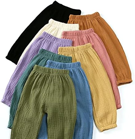 3-Pack Elastic Waist Cotton Linens for Kids