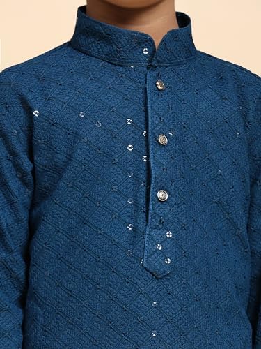 Boys Cotton Kurta Set Indian Traditional Wear