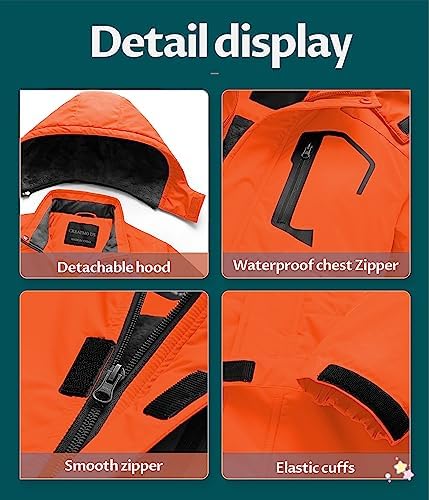 Premium Waterproof Ski Jacket for Boys