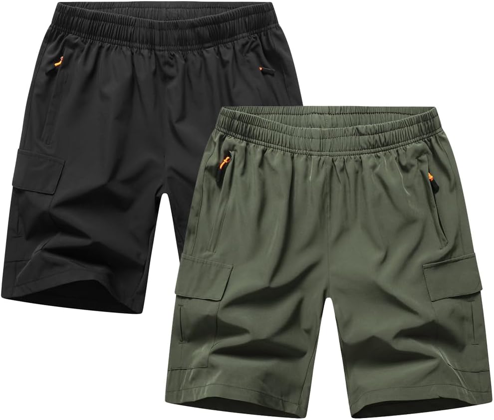 Muaney Boys Lightweight Cargo Shorts