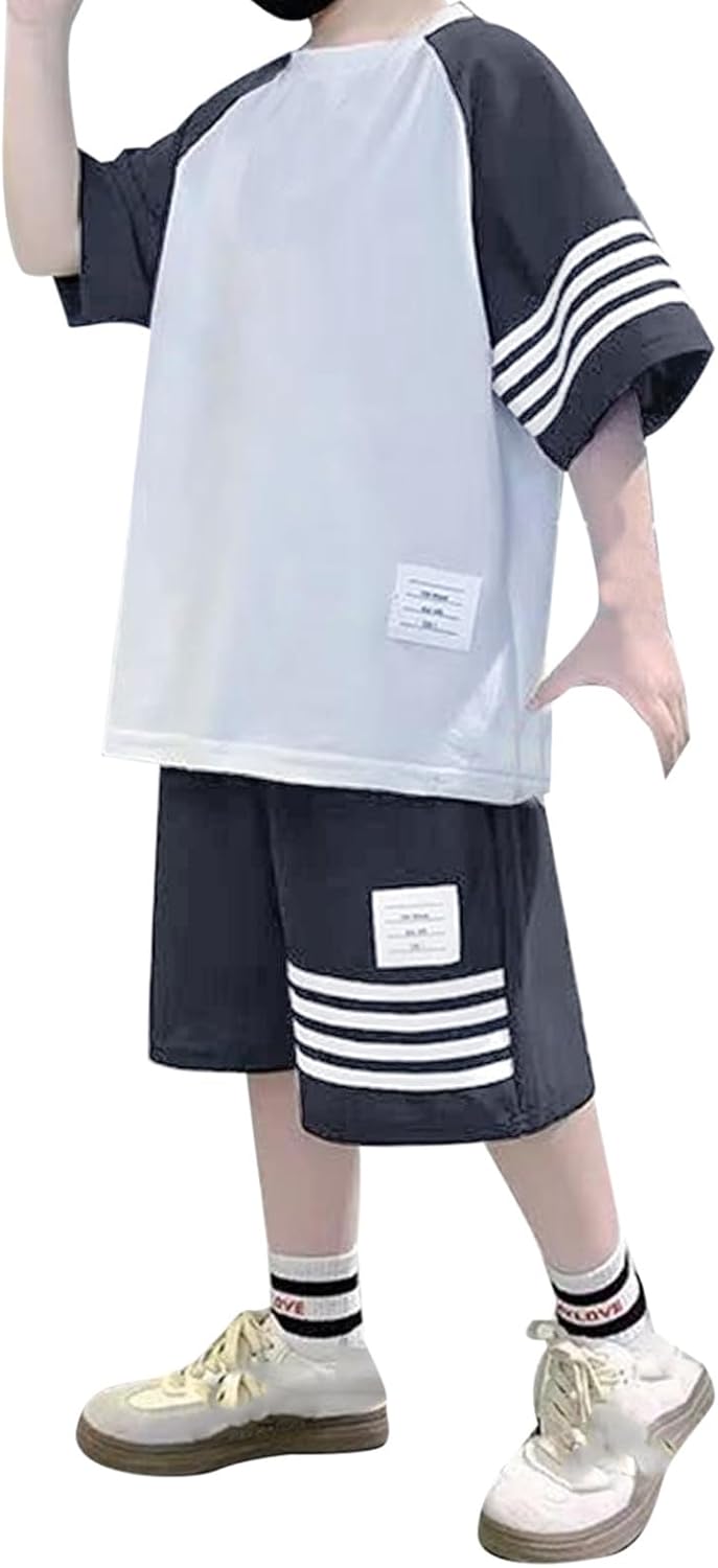 Generic - Short Sleeved Two-Piece Set for Boys