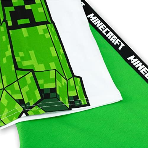 Perfect for Boys Creations Minecraft T-Shirt and Shorts Set