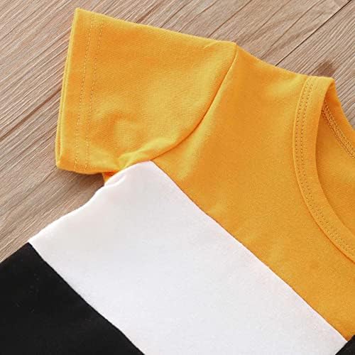 Patchwork Pocket Tops Shorts for Boys