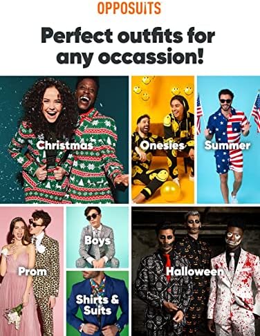 Opposuits Teen Boys Christmas Suit - Red