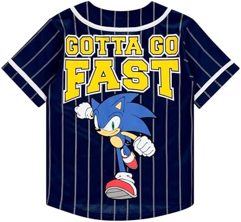 Little Big Boys Sonic Baseball Show off your Sonic spirit