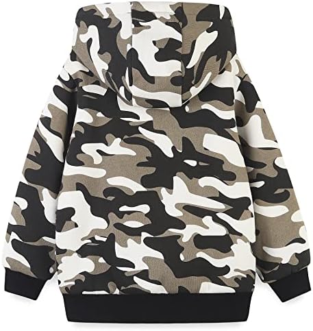 Bumeex Kids Sherpa Fleece Jacket for Boys and Girls 2-14Y