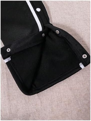 RoseSeek Boys Split Snap Button Sweatpants