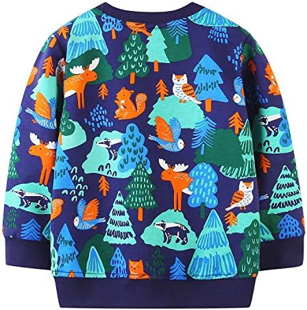 Funnymore Toddler Christmas Cotton Sweater Easy Christmas Gift for Kids