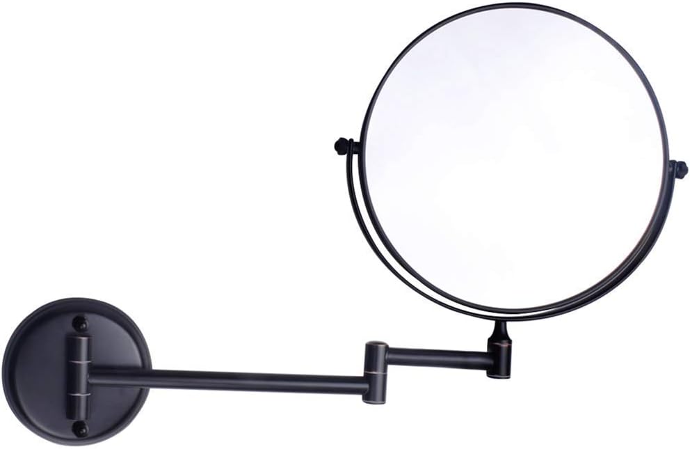 Wall-Mounted Makeup Mirror w 3X Magnifying Sturdy Vanity for Bathroom