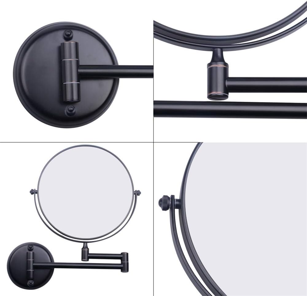 Wall Mirror Light Up Life Double Sided Adjustable Cosmetic Mirror