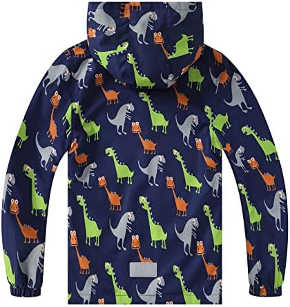 Rainproof Dinosaur Kids Jacket