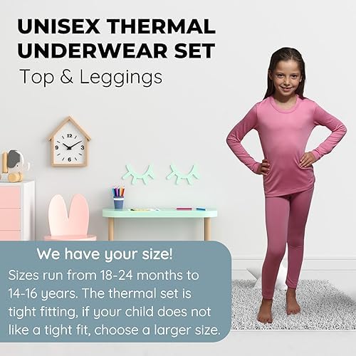 Ultra Dry Thermal Underwear Kids Set