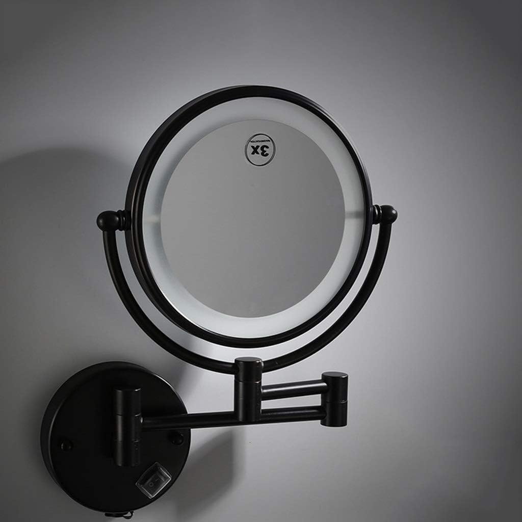 FUDGIO Makeup Mirror 3x Magnification with Light
