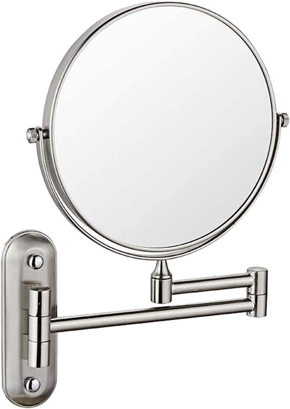 LCARY 10x Wall-Mounted Makeup Mirror