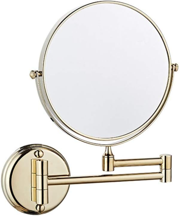 LCARY Makeup Mirror Wall-Mounted Swivel Vanity 8 inch