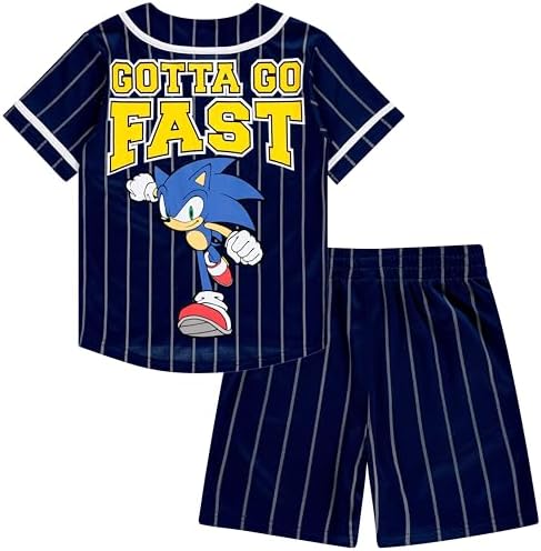 Little Big Boys Sonic Baseball Show off your Sonic spirit