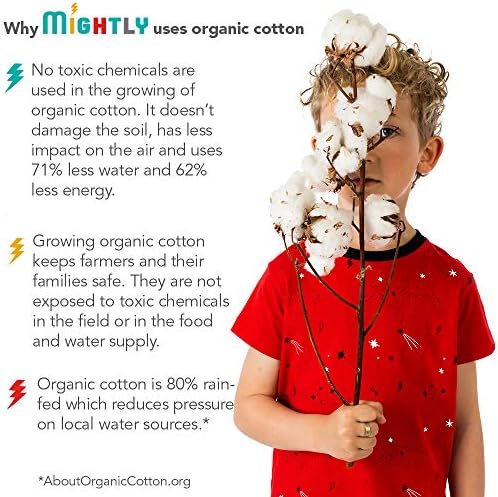 Mightly Boys and Girls Organic Cotton Sweatpants Joggers