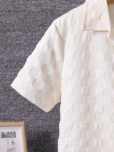 Perfect for the day Soft textured-shirt set for boys