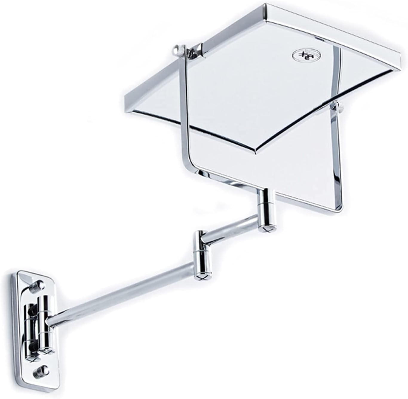 wall mounted dual sided 3x magnifying mirror