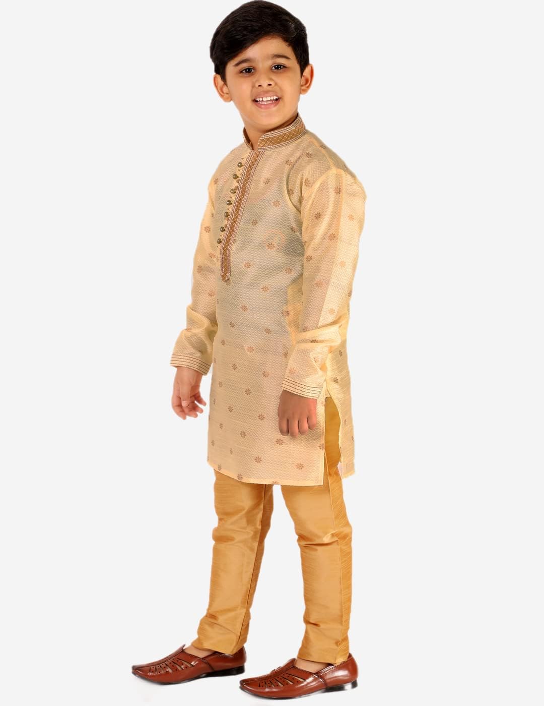 Boys Silk Kurta Sets for Kids Ethnic Wear