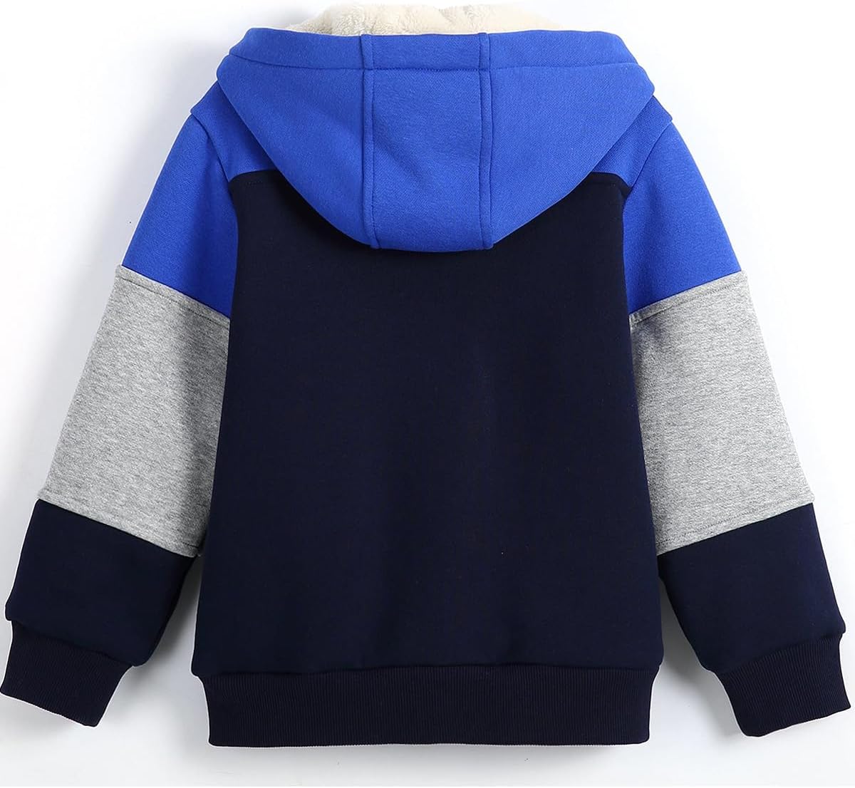 Plush Sherpa Fleece Zip-Up Jacket