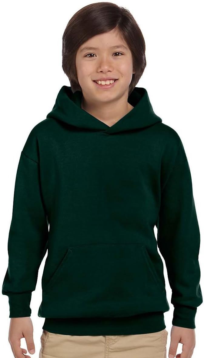 Get a cozy Hanes Youth ComfortBlend EcoSmart Hoodie