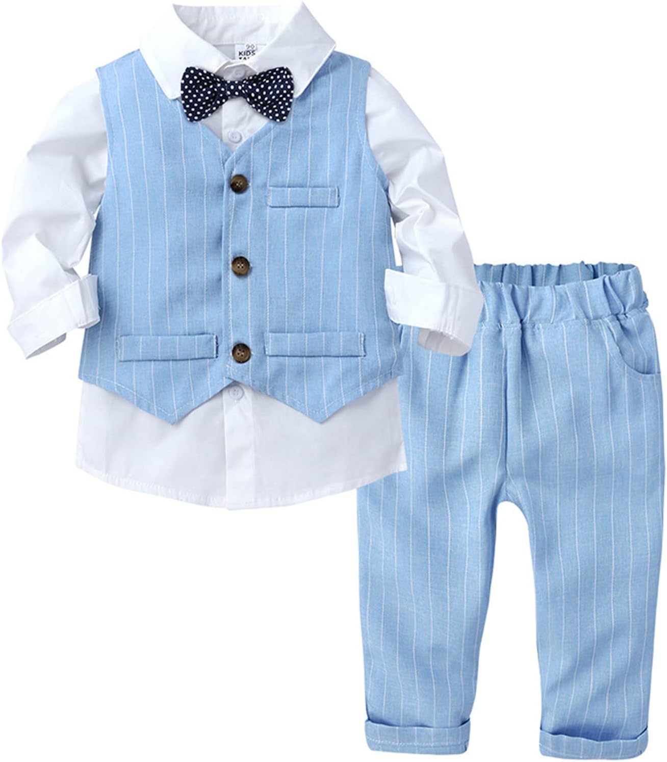Gentlemans Suits for Boys Formal Dress Set for Kids