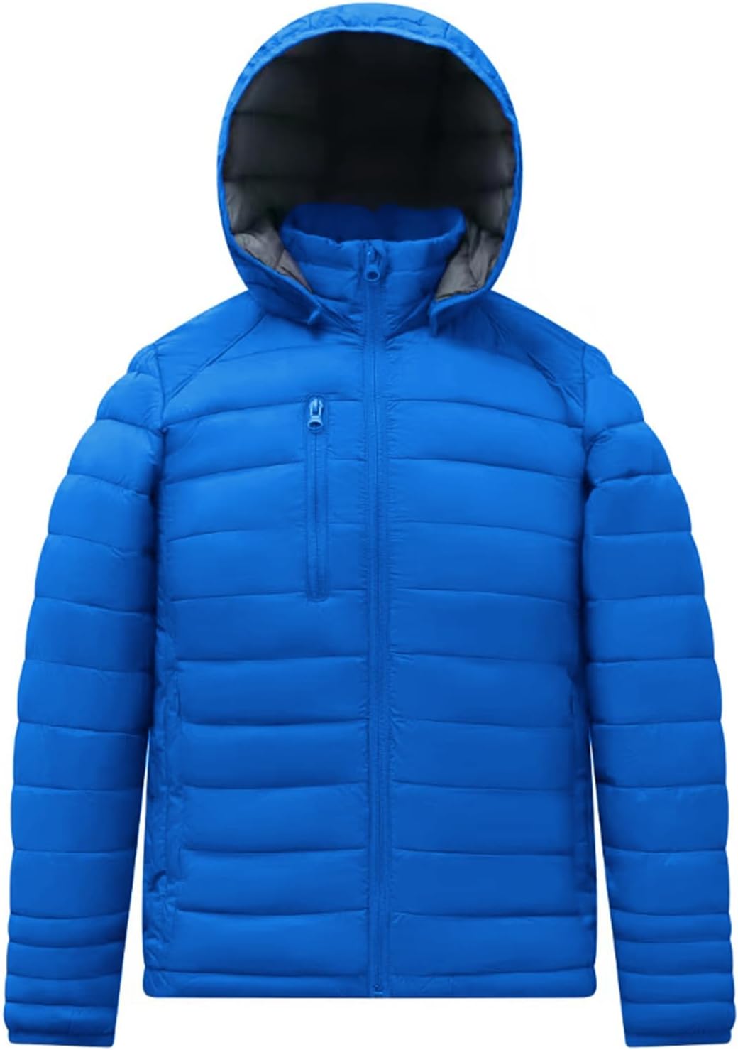 Weather-Resistant Puffer Jacket Lightweight Warm Easy to Carry