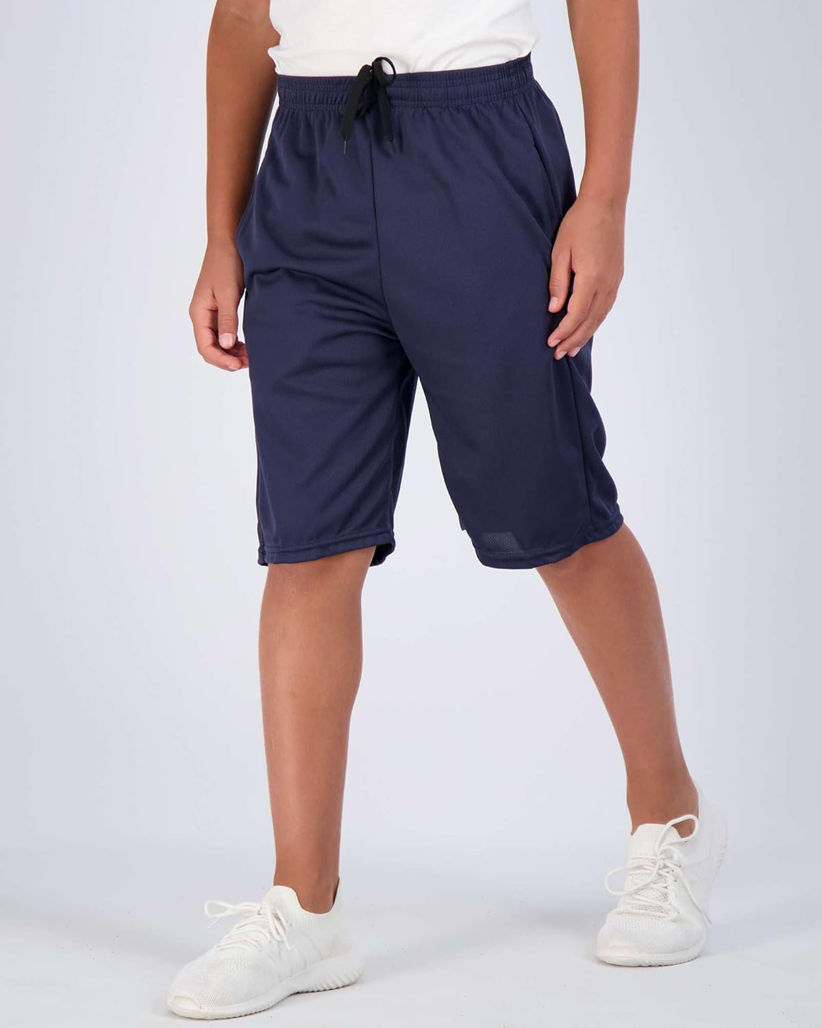 Real Essentials Boys 5 Pack Basketball Shorts