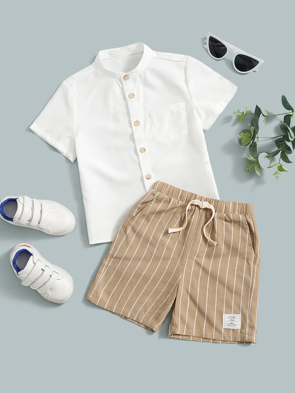 Adorable Cute Toddler Short Set