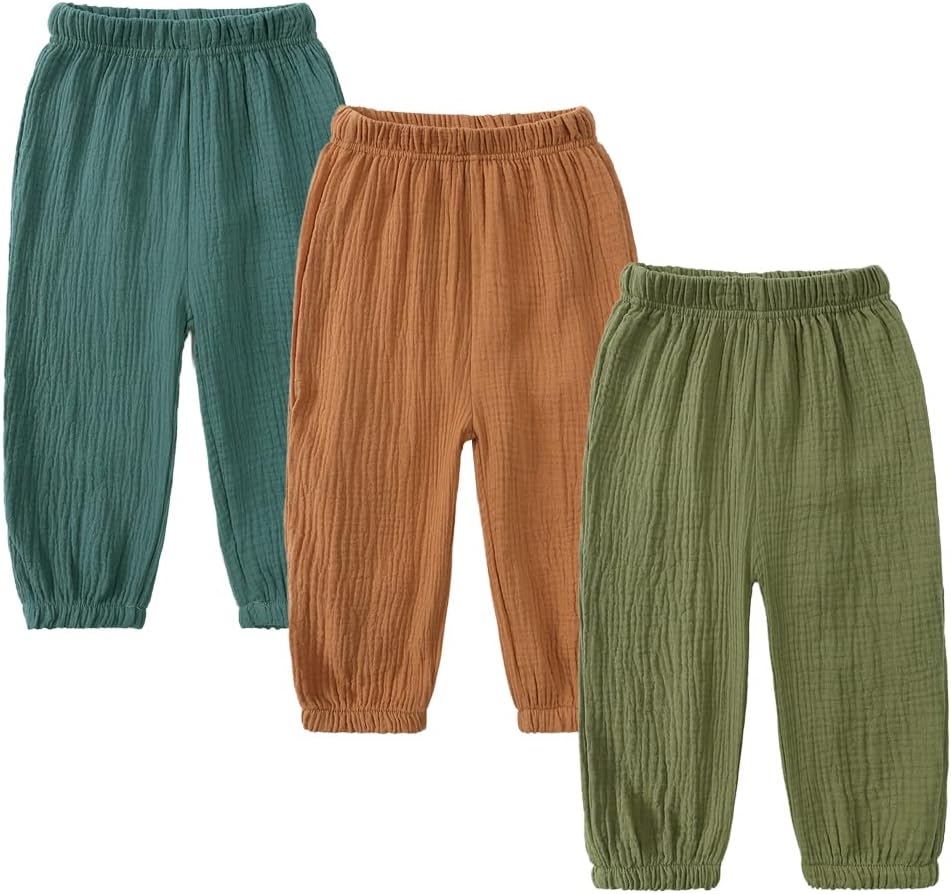 Perfect Fit Cotton Linen Trousers for Boys and Girls