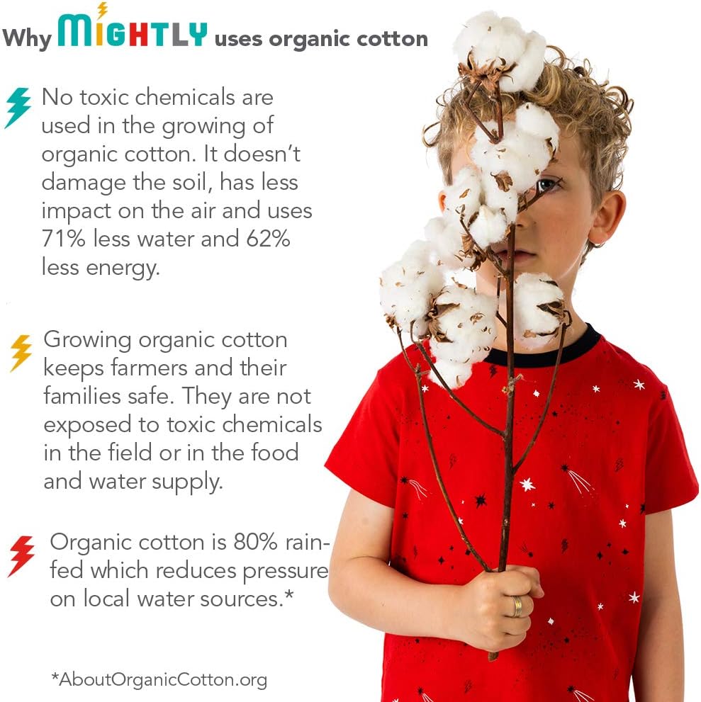 Mightly Boys and Girls Organic Cotton Sweatpants Joggers