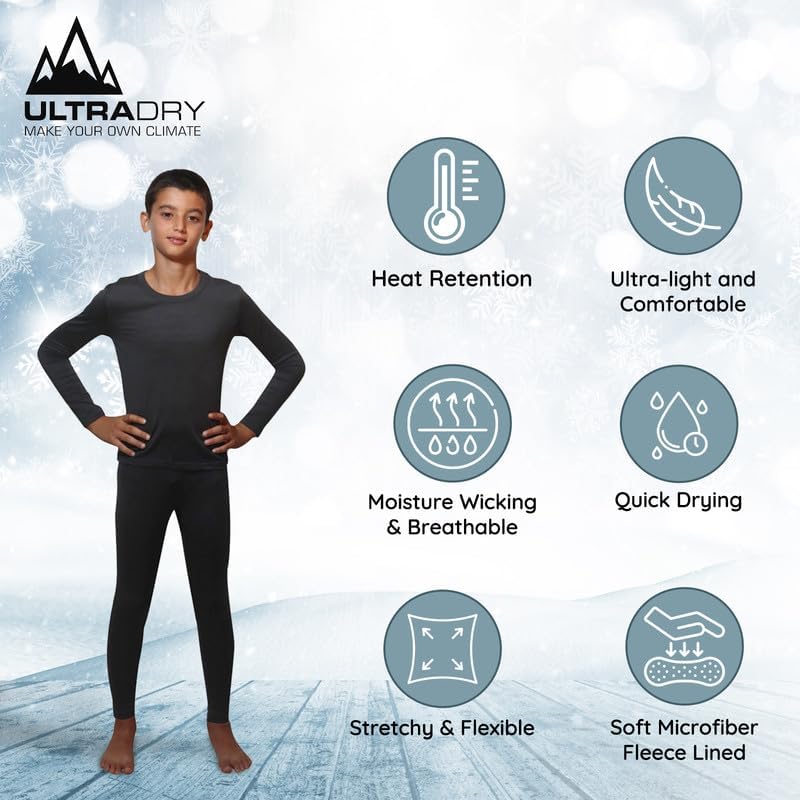 Ultra Dry Thermal Underwear Set for Kids