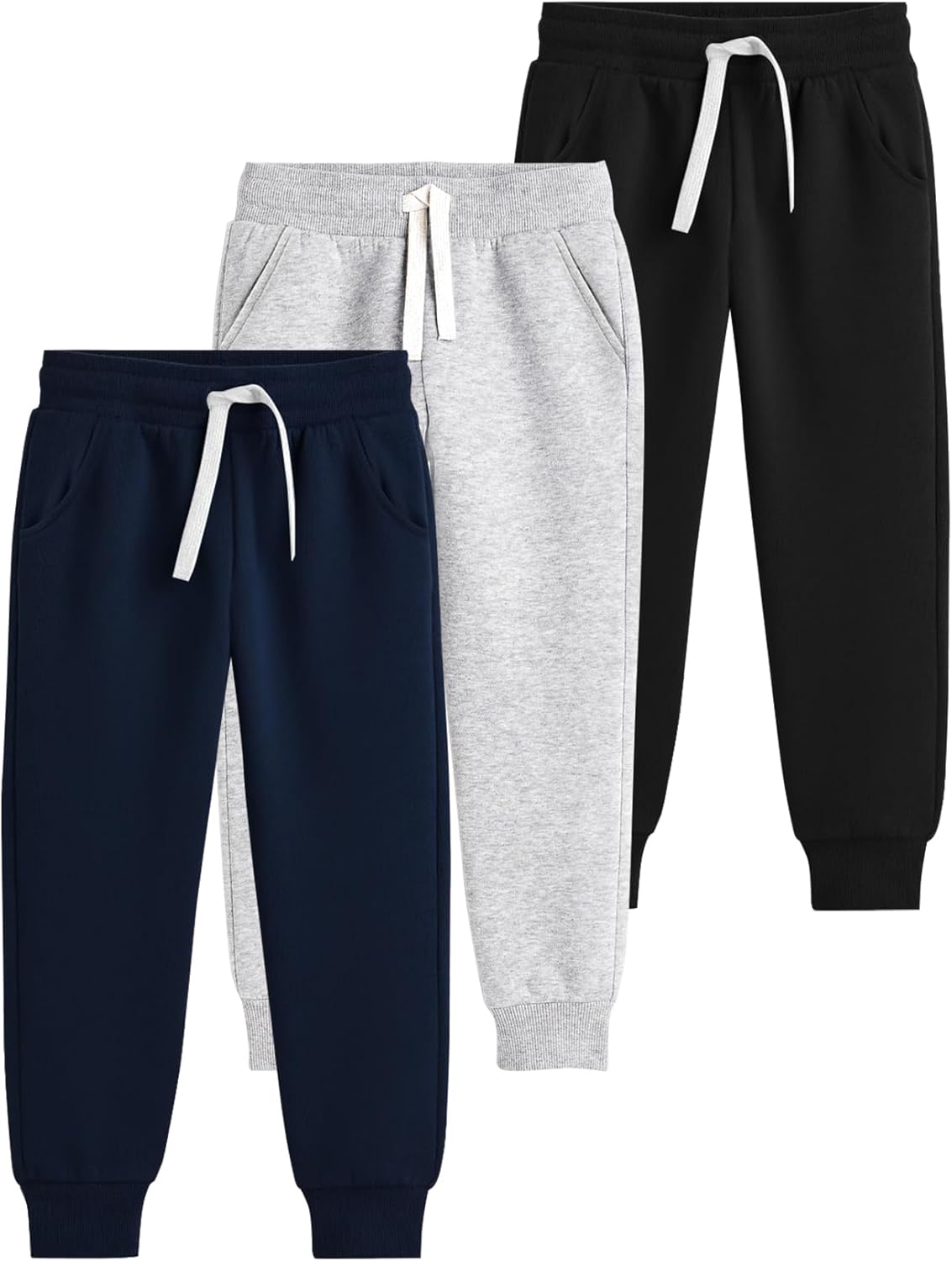 Flygo Boys Sweatpants 3-Pack