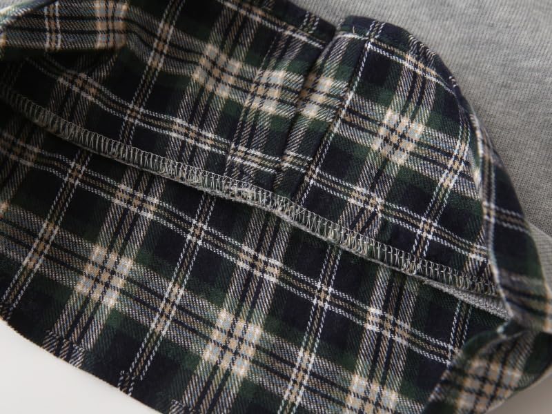 Yookoom Boys Cotton Plaid Button Down