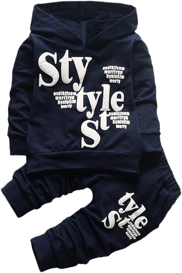 Printed Boys Outfits Set for Toddlers