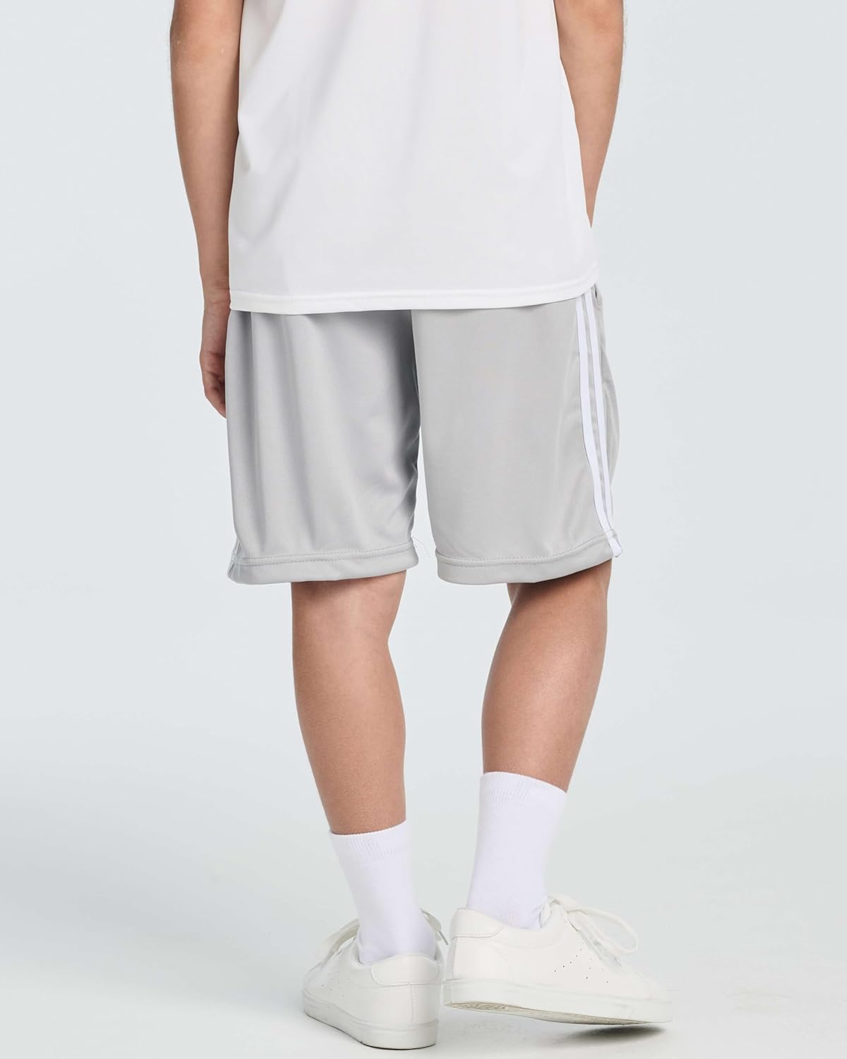 Real Essentials 5 Pack Boys Basketball Shorts with Pockets