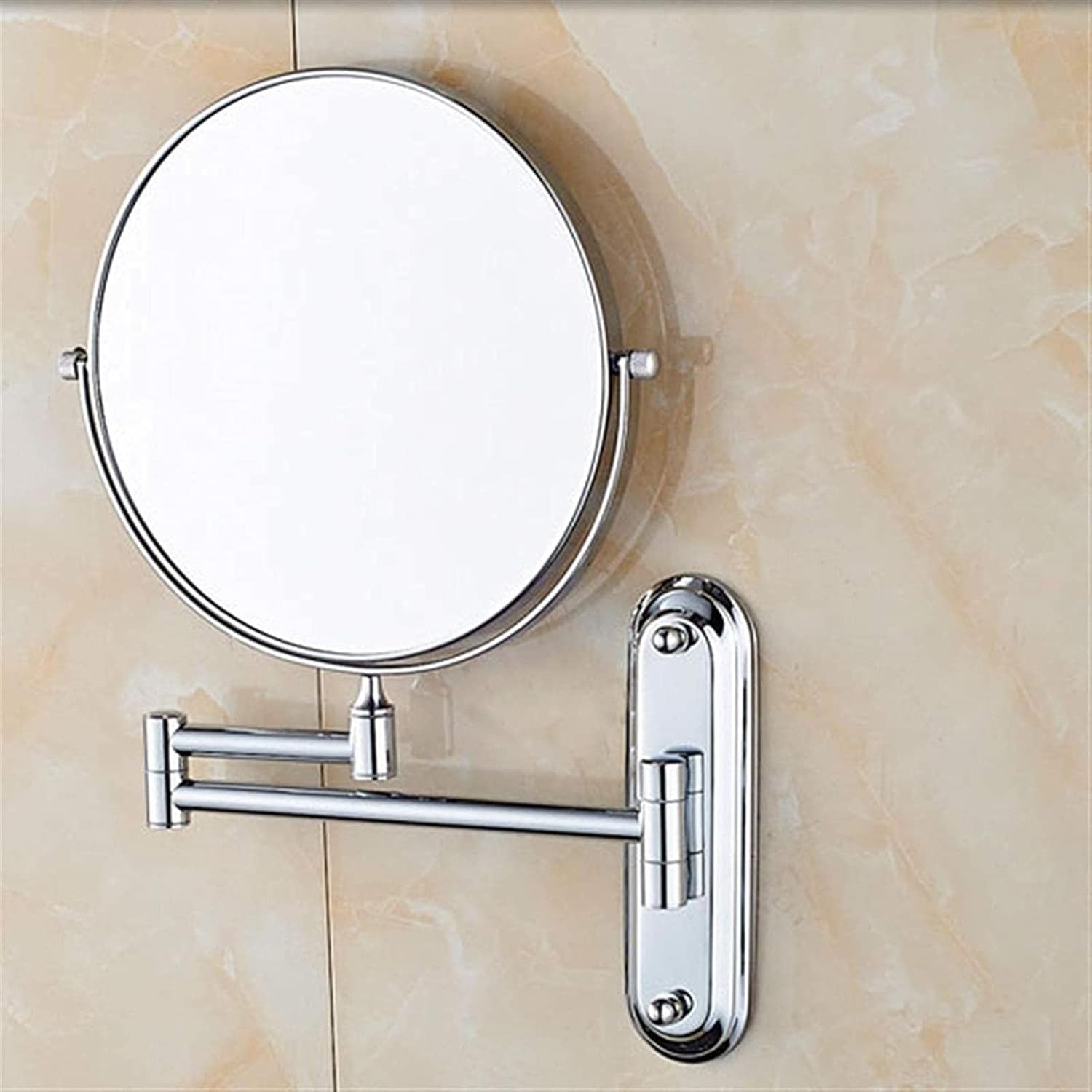 FUDGIO Extendable 360 Rotation Makeup Mirror
