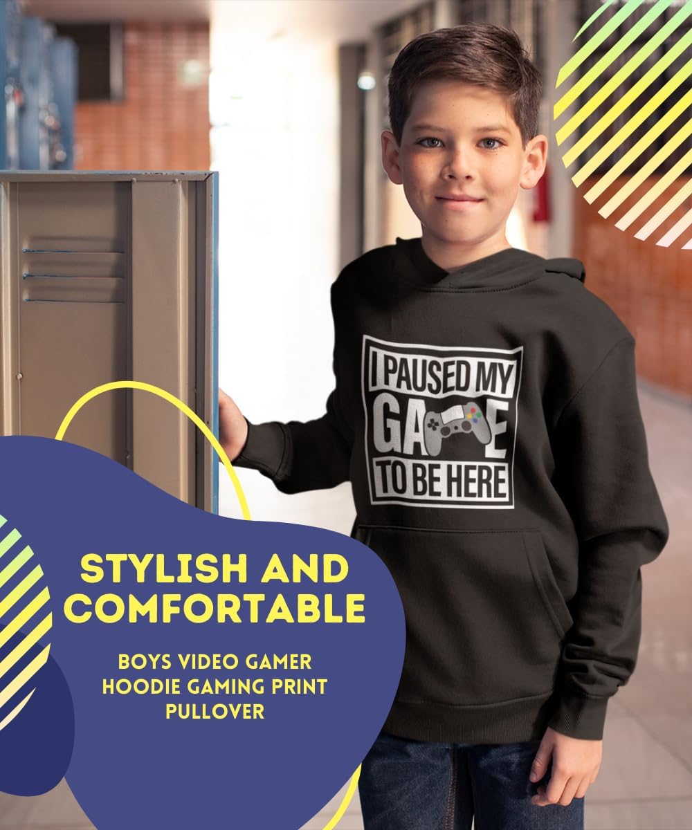BROOKLYN VERTICAL Boys Video Game Hoodie