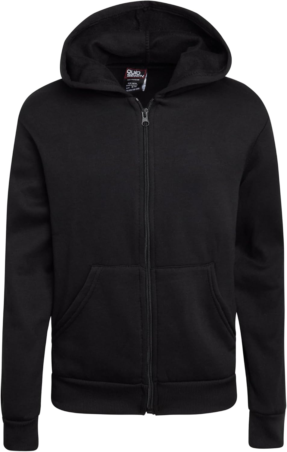 Quad Seven Boys Cozy Fleece Zip Up sweatshirt 2 pack