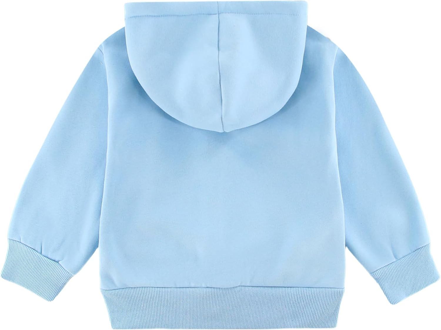 Toddler Zip-Up Hooded Sweatshirt for Boys Girls 12M-10 Years