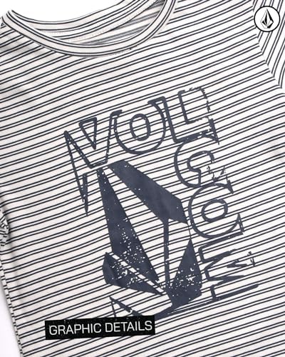 Volcom Boys Swimwear Set - Rash Guard and Board Shorts 2T-7