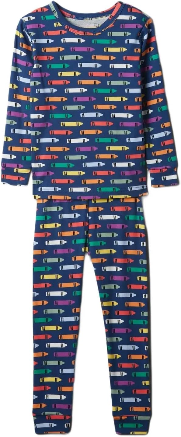 GAP Unisex Toddler Long John Pajama Set - Cozy and Plush