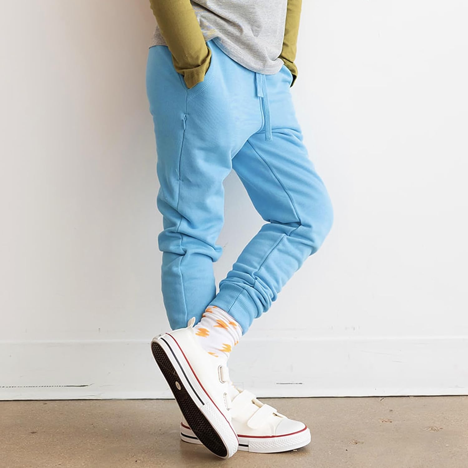Mightly Boys and Girls Organic Cotton Sweatpants Joggers