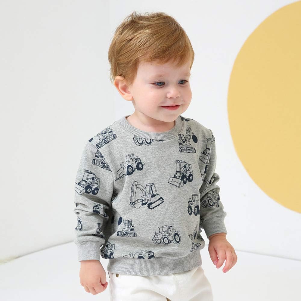 Little Hand Dinosaur Elephant Sweatshirt